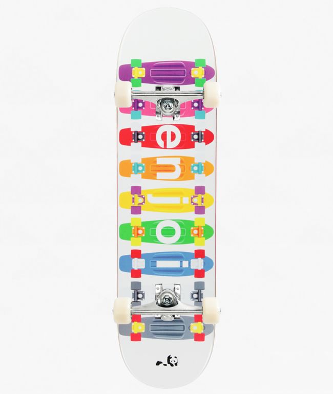 enjoi Big Box Plastic Spectrum 8.25" Assembled Skateboard Complete - Enjoi