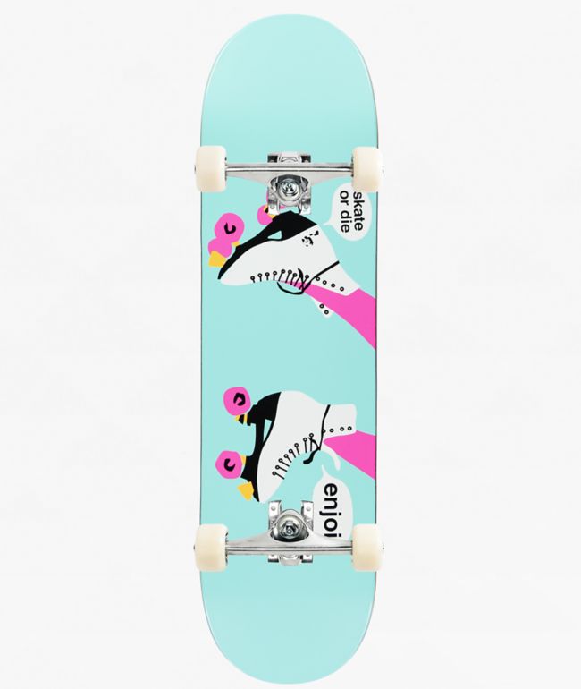 enjoi Big Box Roller Skates 8.25" Assembled Skateboard Complete - Enjoi