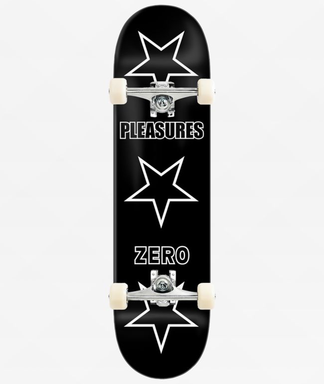 Zero x Pleasures Stars 8.25" Assembled Skateboard Complete - Zero