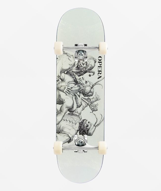 Opera Masquerade Pop Slick 8.625" Assembled Skateboard Complete - Opera Skateboards