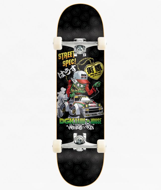 DGK x Kaido House Wide Open 8.06" Assembled Skateboard Complete - DGK