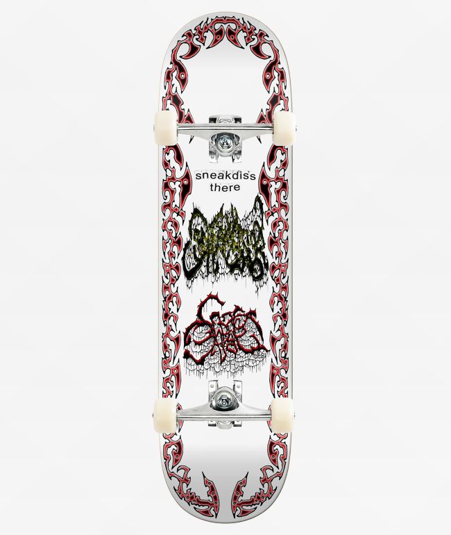 There x Sneakdiss Battle Ship 8.5" Assembled Skateboard Complete - THERE Skateboards