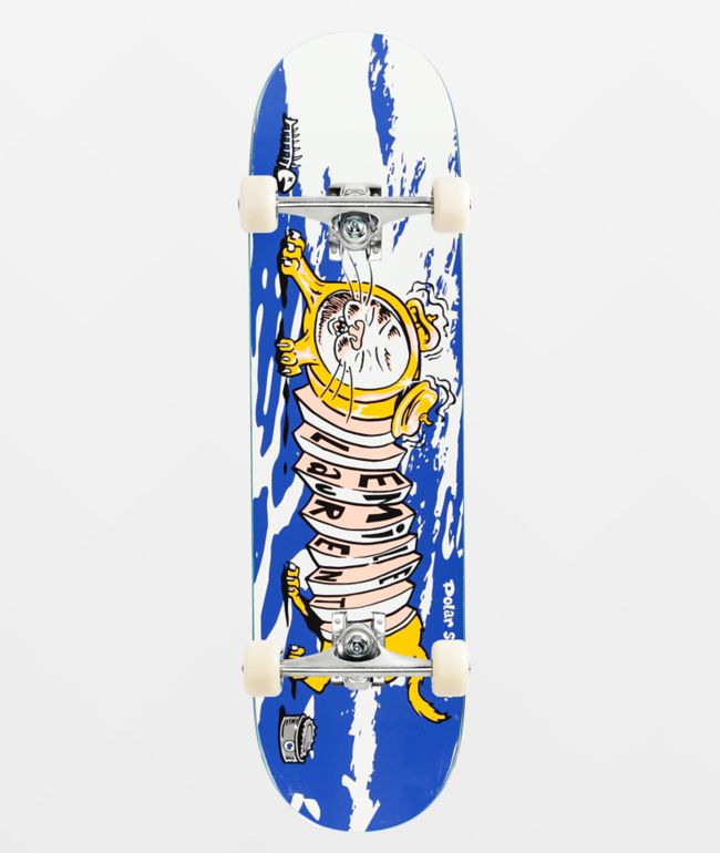 Polar Laurent Accordion Dog 8.375" Assembled Skateboard Complete - Polar Skate