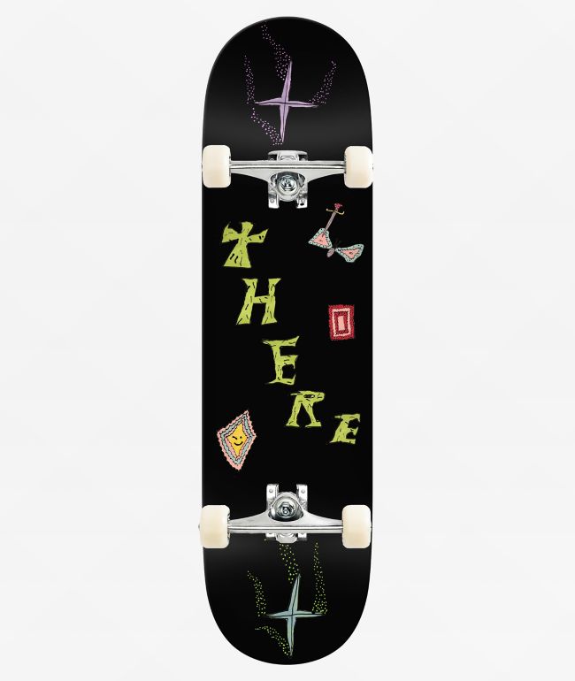 There Team Moth 8.25" Assembled Skateboard Complete - THERE Skateboards
