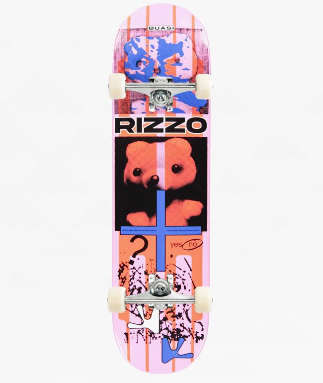 Quasi Rizzo Stuffie 8.125" Assembled Skateboard Complete - Quasi