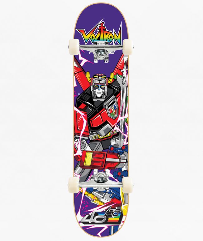 Finesse x Voltron Defender 8.0" Assembled Skateboard Complete - Finesse Skateboards