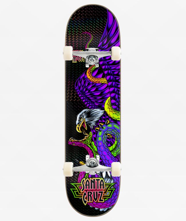 Santa Cruz McCoy Battle VX Twin 8.25" Assembled Skateboard Complete - Santa Cruz Skate
