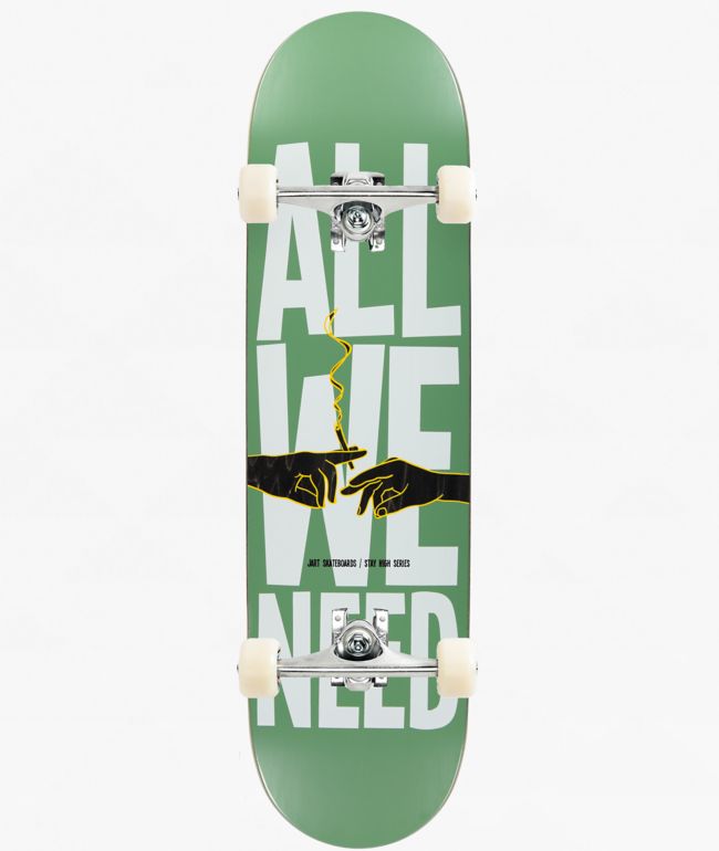 Jart Stay High All We Need 8.5" Assembled Skateboard Complete - Jart Skateboards