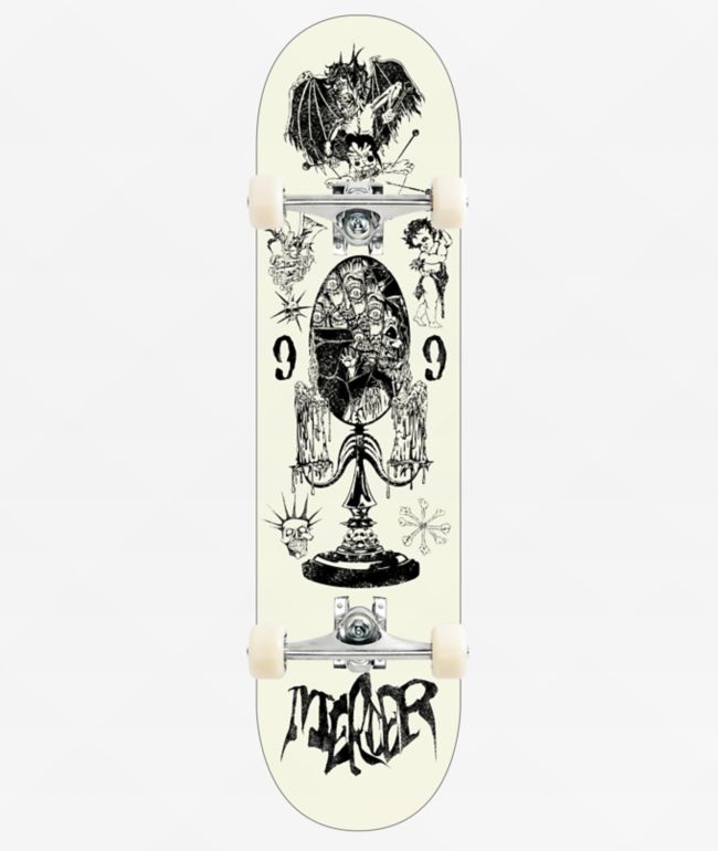 Mercer Witching Hour 8.25" Assembled Skateboard Complete - Mercer