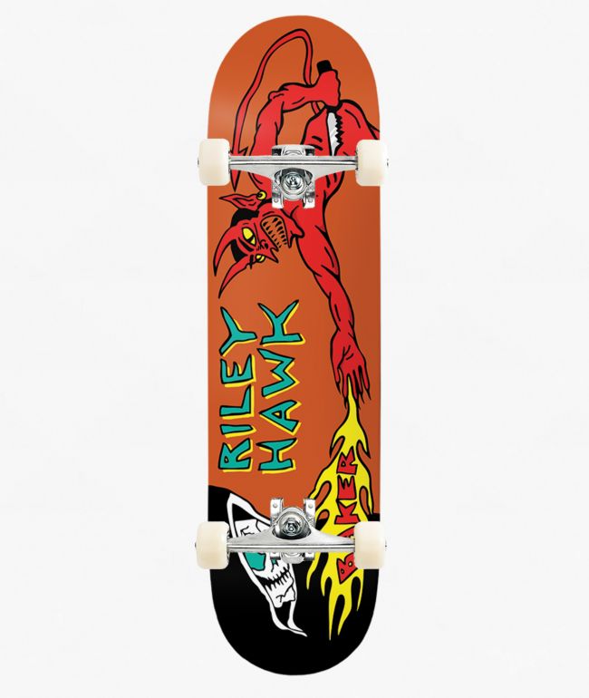 Baker Hawk Evil Vs Evil 8.5" Assembled Skateboard Complete - Baker Skateboards