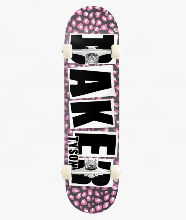 Baker Tyson Hot Cheetah 8.25" Assembled Skateboard Complete - Baker Skateboards