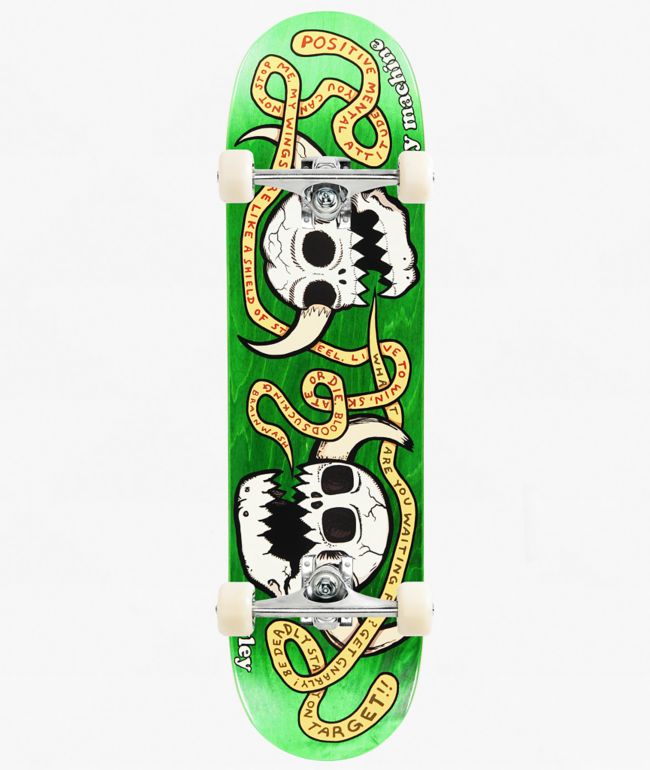 Toy Machine Rowley Skulls 8.25" Assembled Skateboard Complete - Toy Machine
