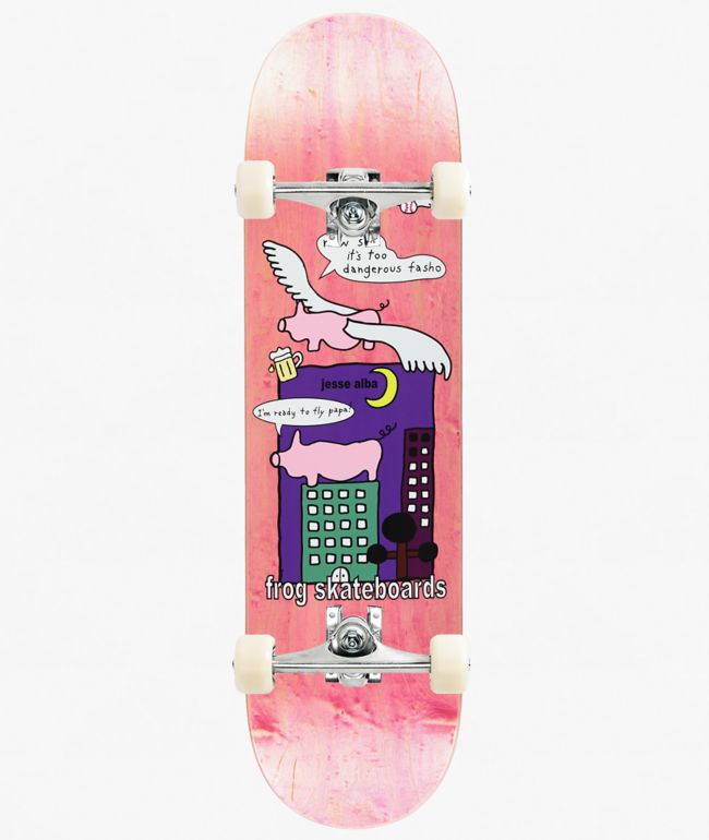 Frog Alba Papa Knows Best 8.38" Assembled Skateboard Complete - Frog Skateboards