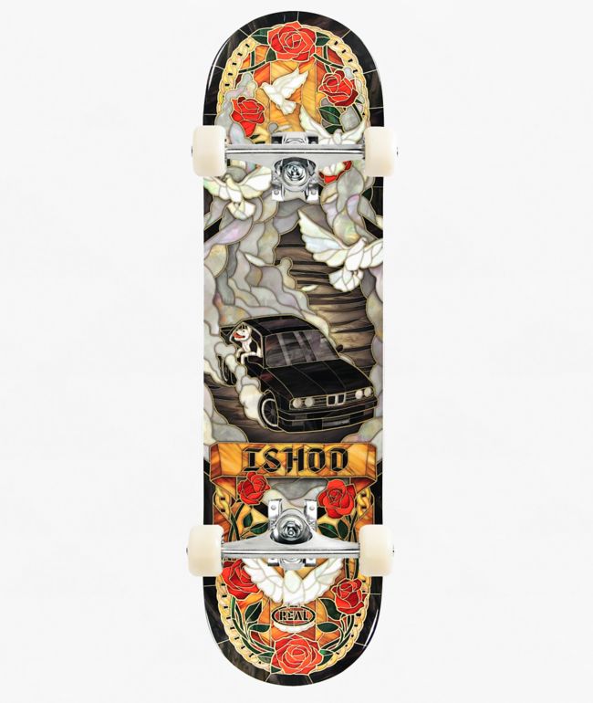 Real Ishod Cathedral Twin 8.5" Assembled Skateboard Complete - Real Skateboards