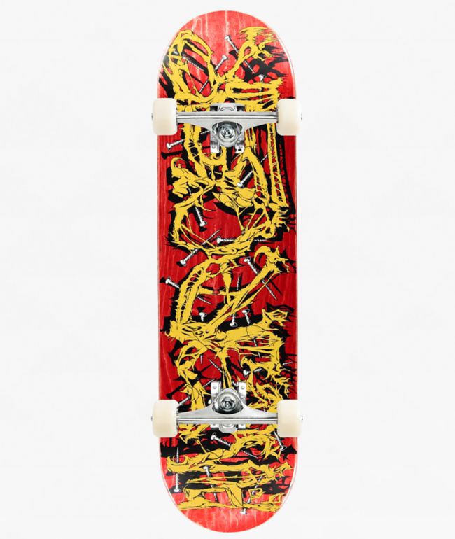 Mercer Body Parts Script 8.5" Assembled Skateboard Complete - Mercer