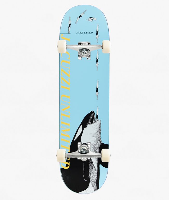 Jacuzzi Yanko High Dive 8.25" Assembled Skateboard Complete - Jacuzzi