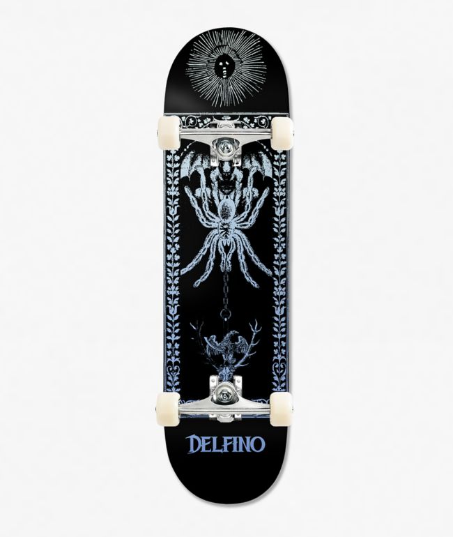 Deathwish Delfino Ritual 8.5" Assembled Skateboard Complete - Deathwish