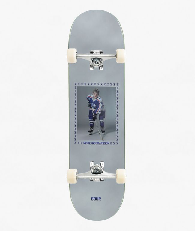 Sour Nisse Hockey 8.375" Assembled Skateboard Complete - Sour Solution