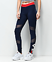 fila leggings navy