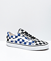 vans negras cuadros