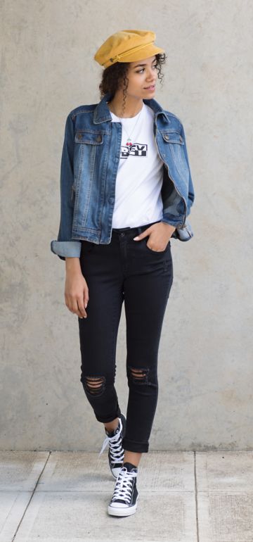 converse denim jacket