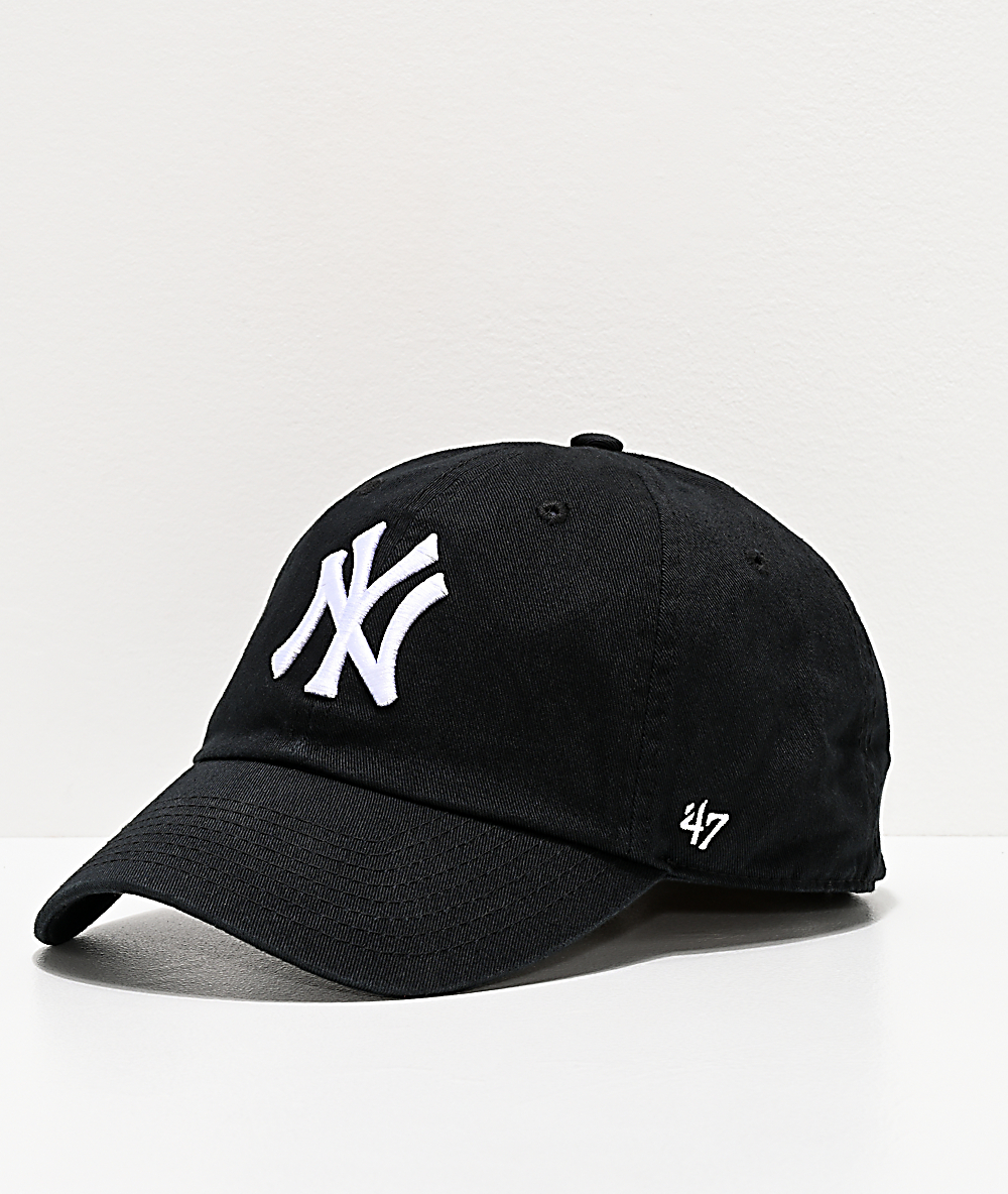 black ny yankees cap