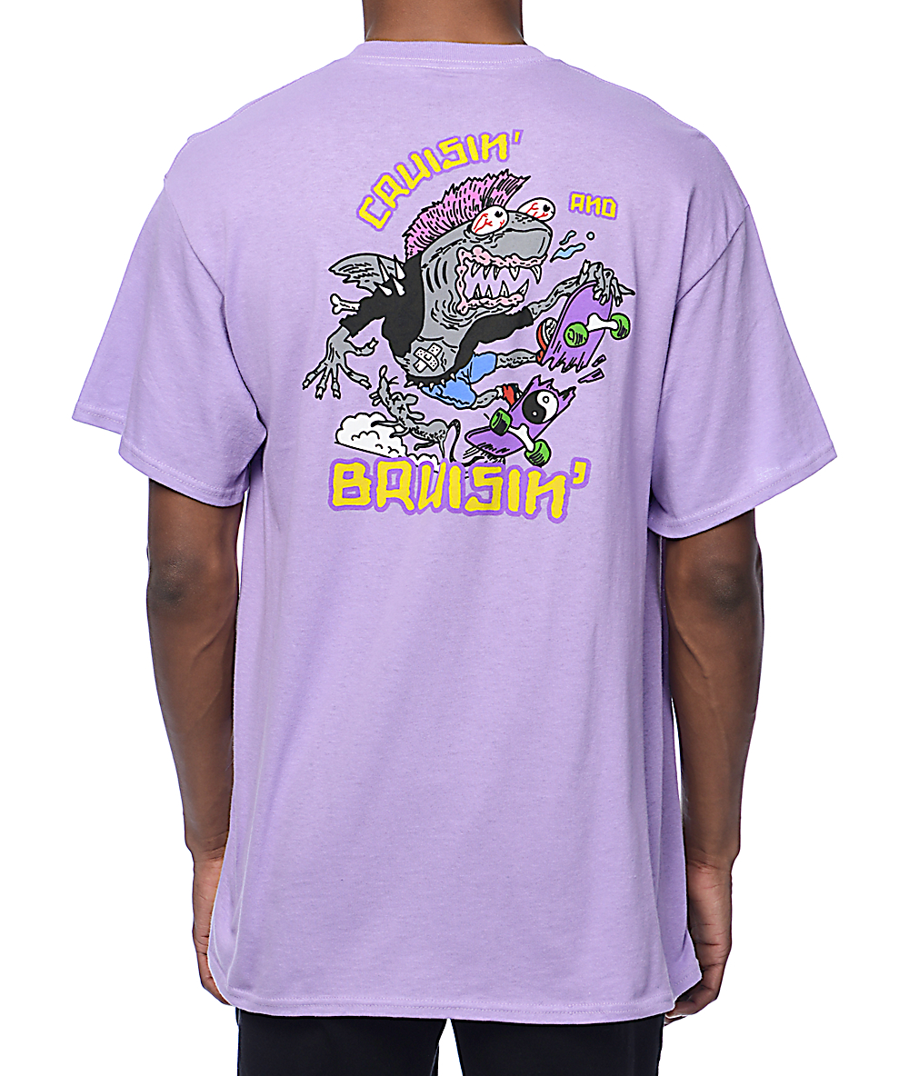 A-Lab Cruisin n Brusin Purple T-Shirt | Zumiez