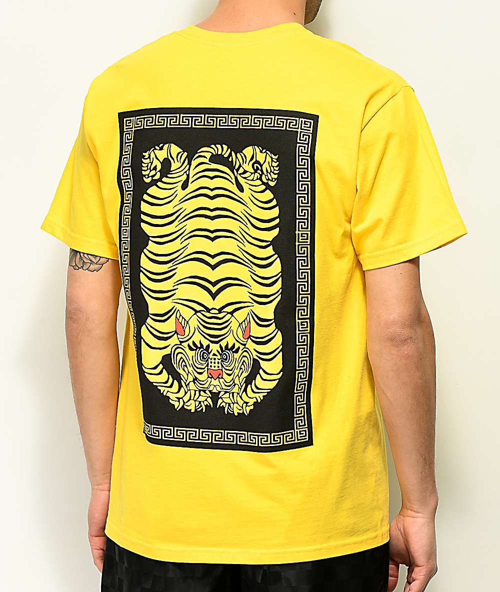 A Lab Phat Kats Yellow T Shirt Zumiez