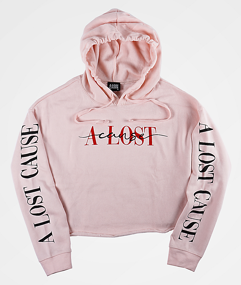 pink vogue hoodie