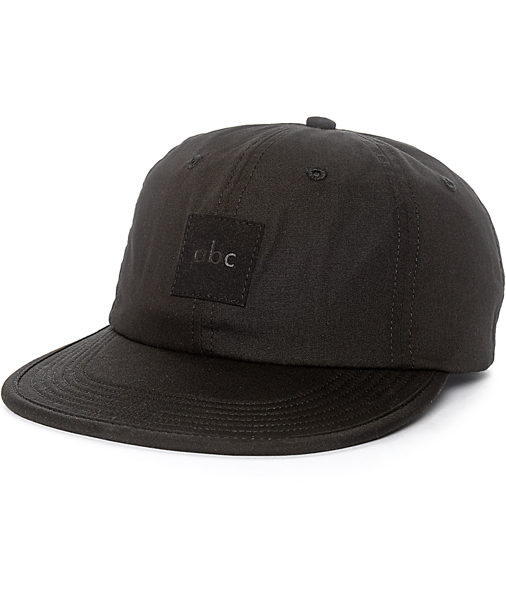 ABC Hat Co. Train Black Strapback Hat | Zumiez