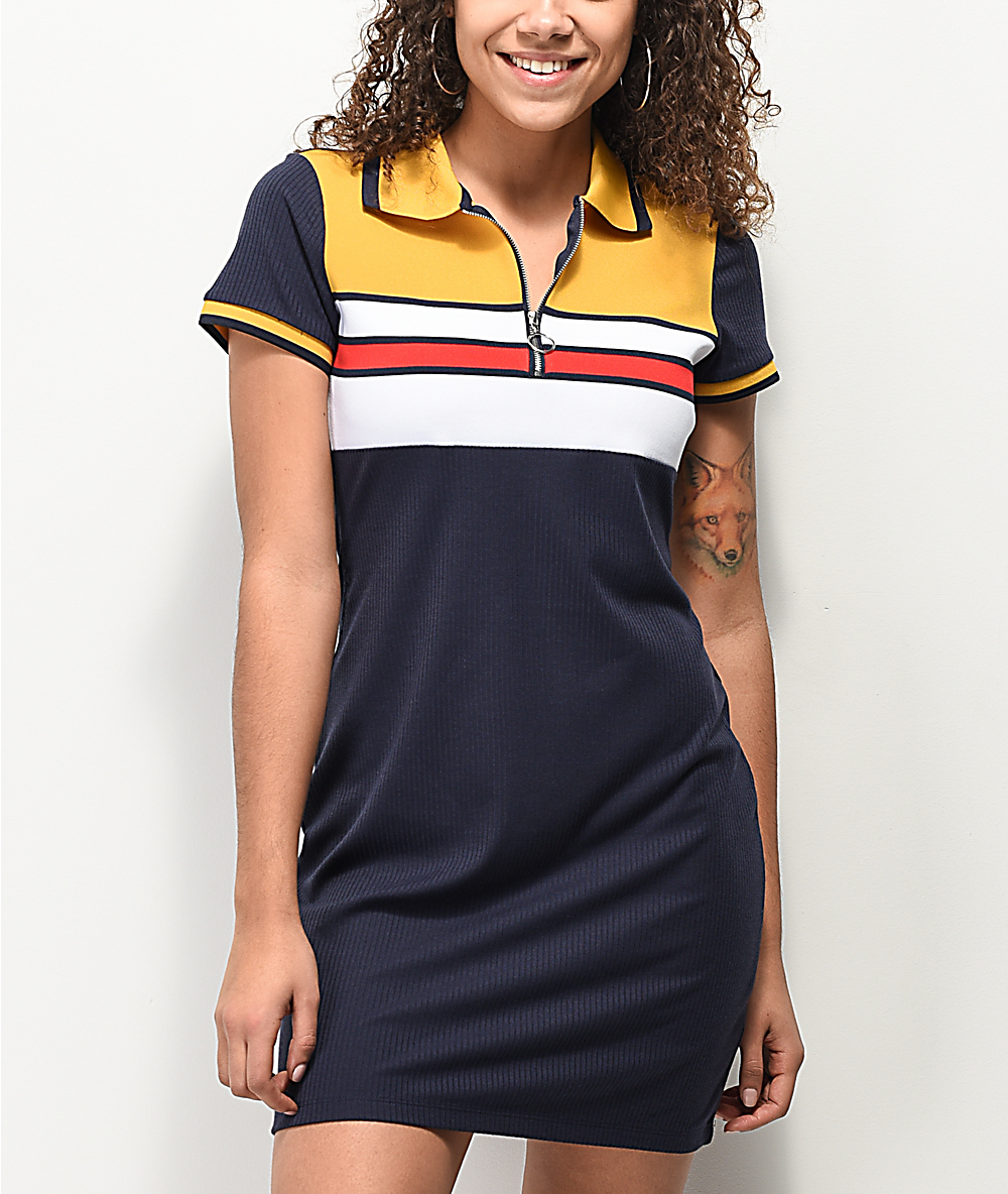 polo knit dress