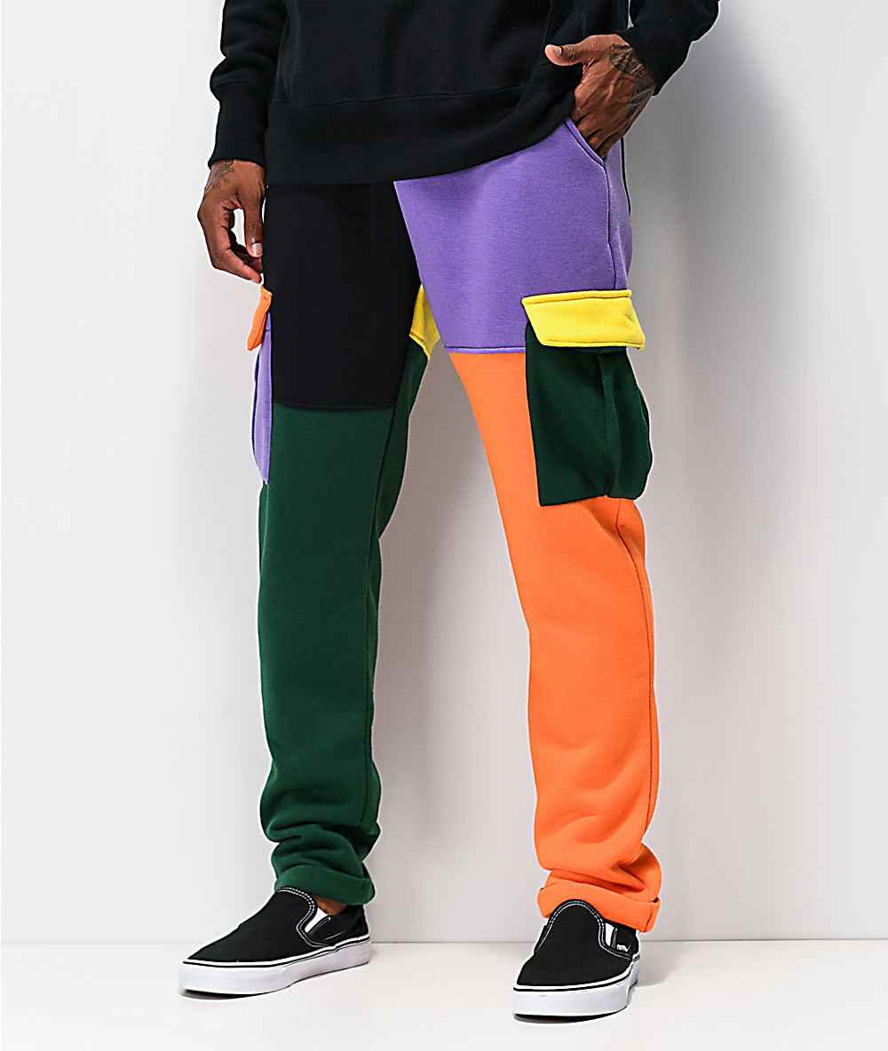 colorblock sweatpants