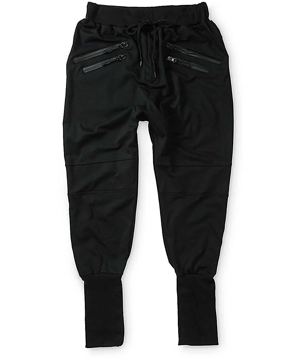 ribbed jogger pants