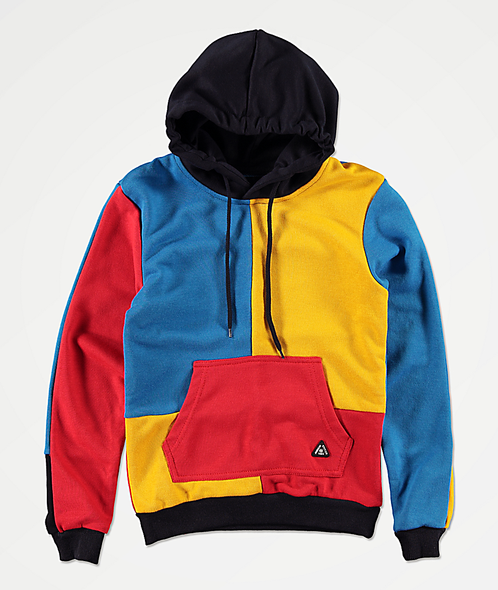 sudadera multicolor
