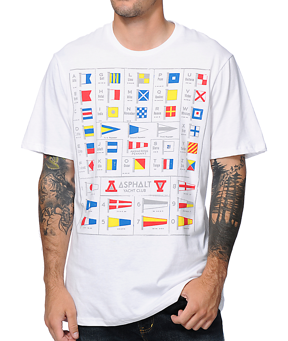 yacht club vans t shirt