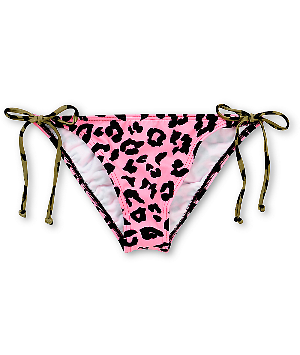 neon cheetah bikini