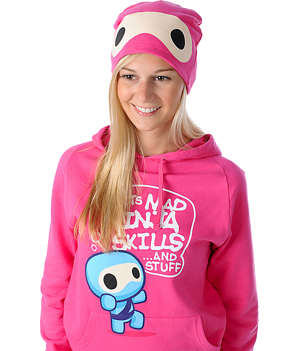 pink ninja hoodie