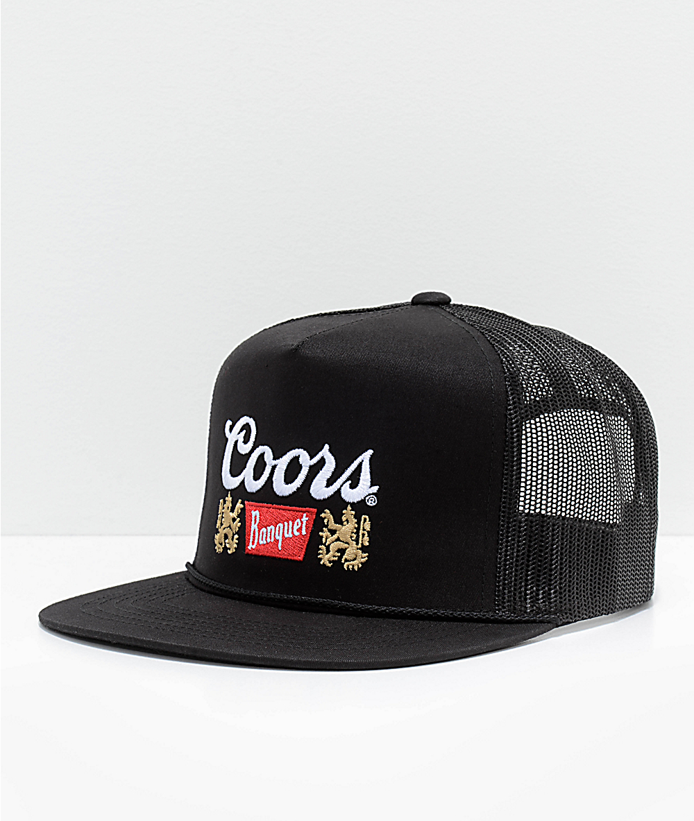 coors light flat bill hat