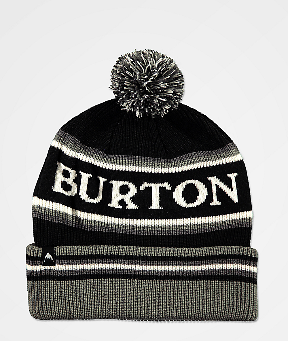 burton pom pom beanie