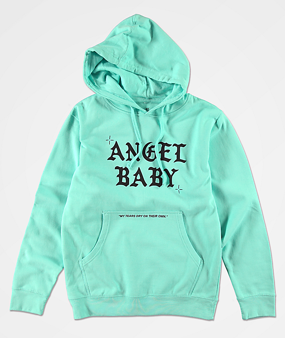 angel baby hoodie