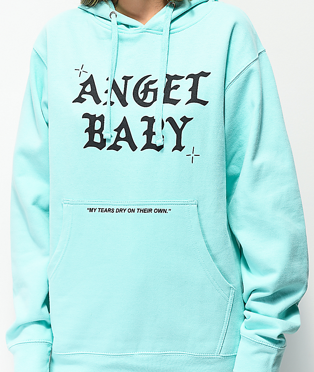 baby angel hoodie