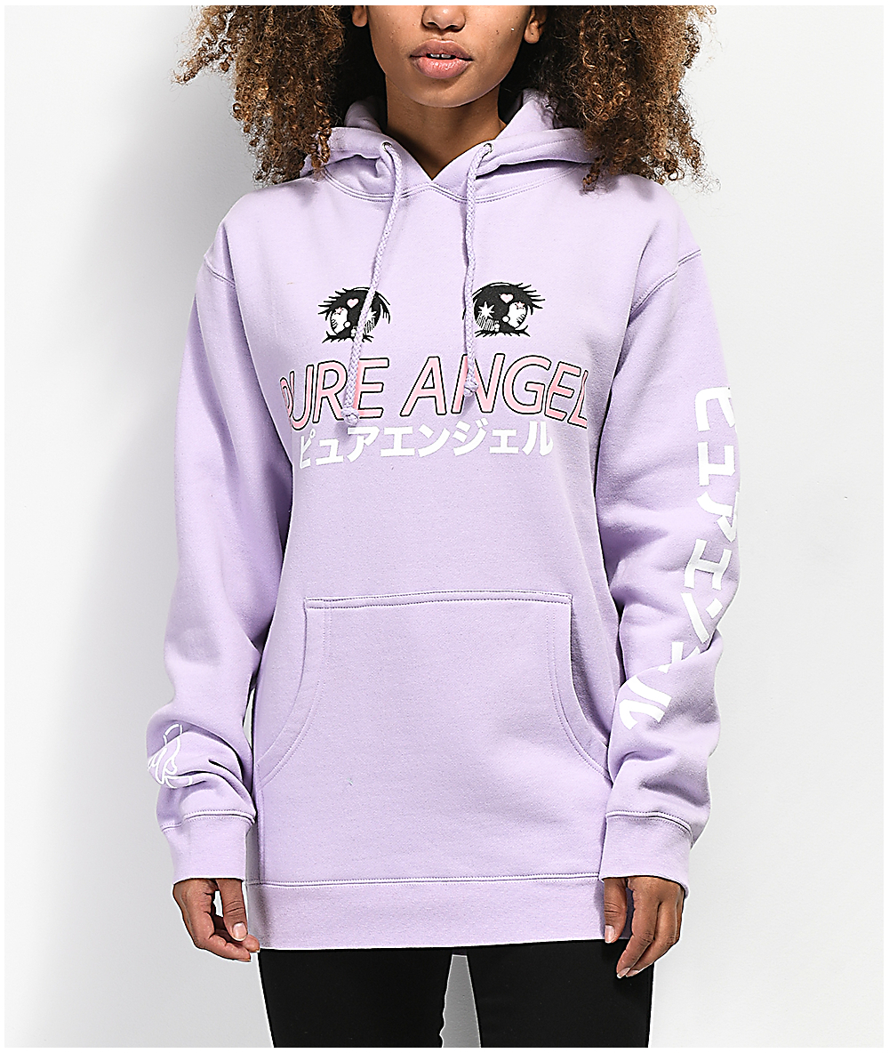 lavender pullover hoodie