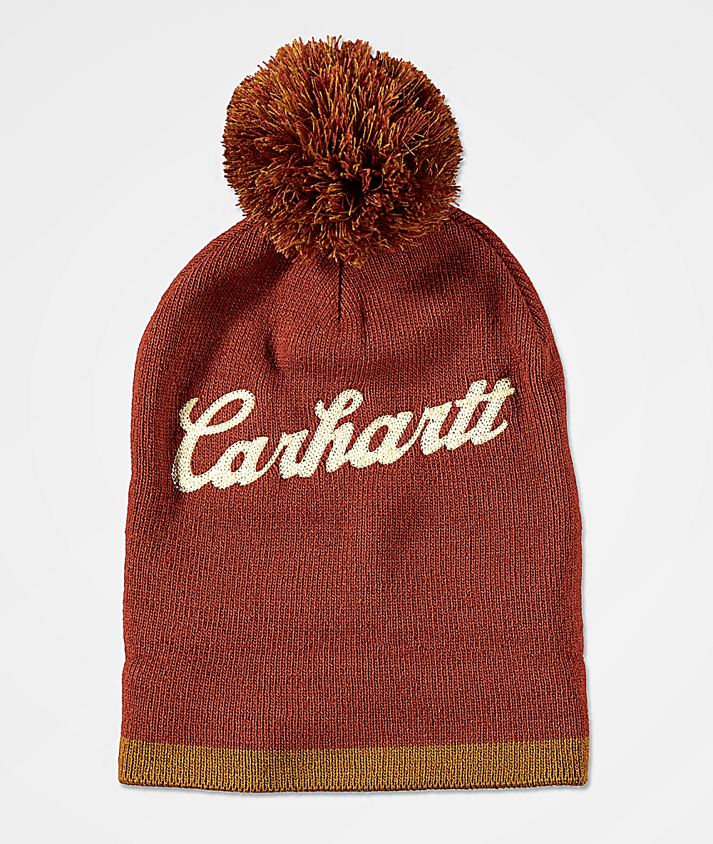carhartt beanie pom
