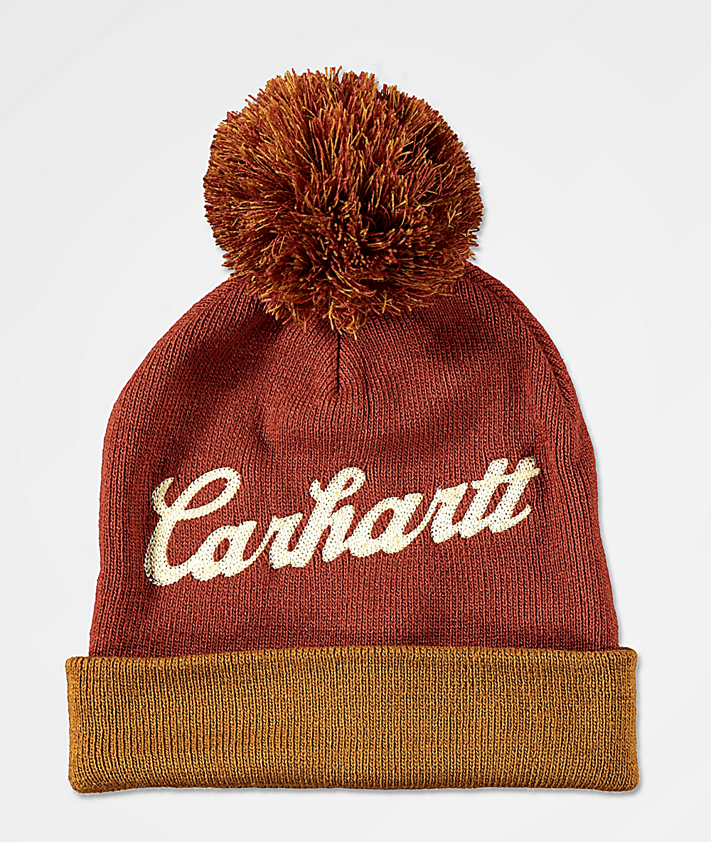 carhartt pom beanie