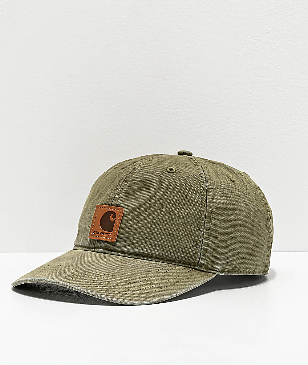 green carhartt hat