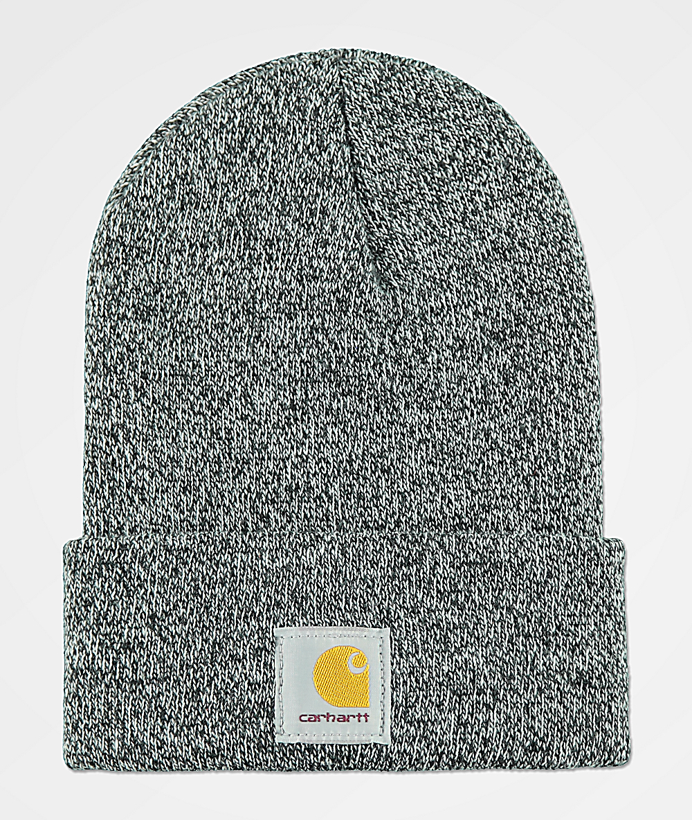 black and white carhartt hat