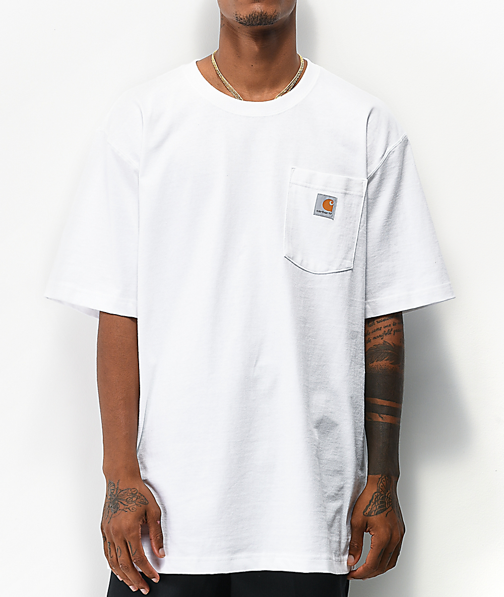 camiseta carhartt blanca