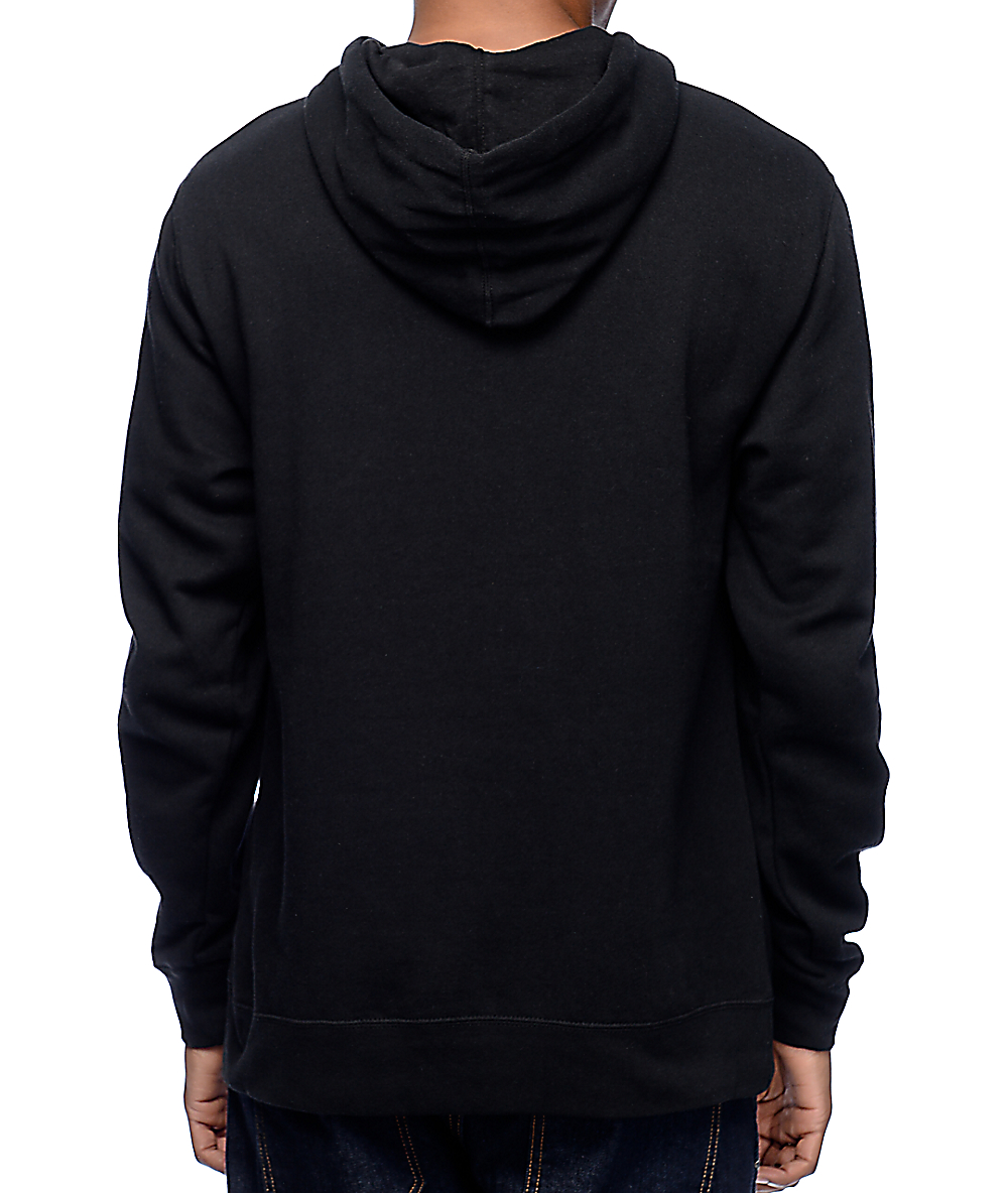 black hoodie outline