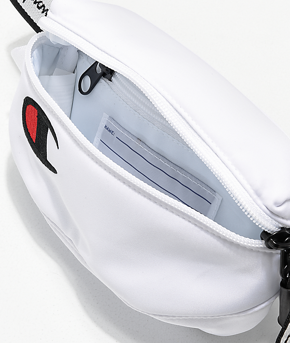 white champion fanny pack