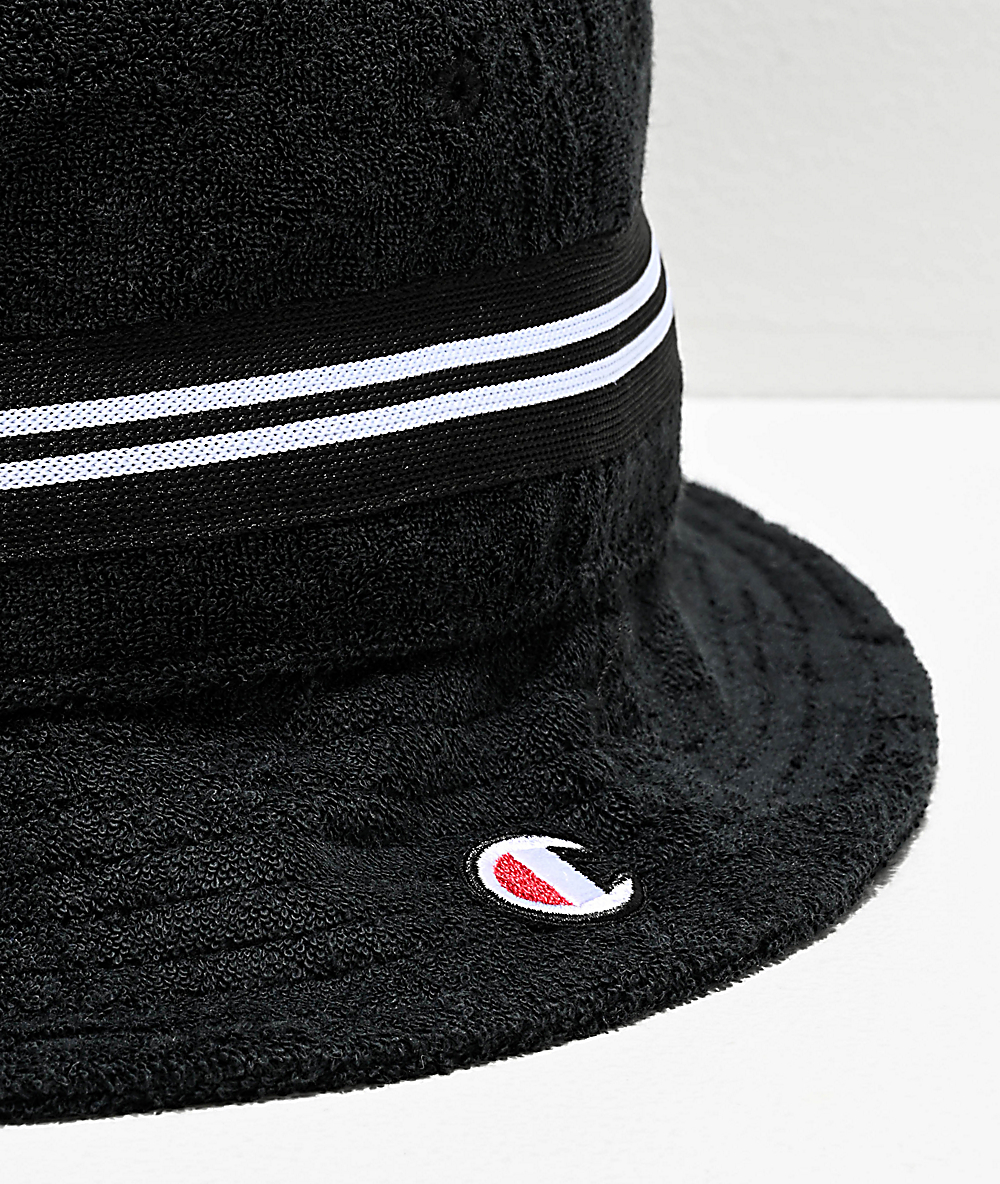 black champion bucket hat